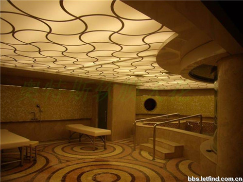 酒店游泳池吊顶3
