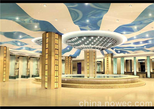 酒店游泳池吊顶46