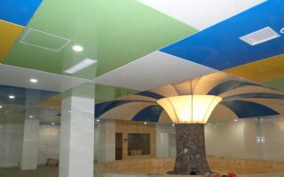酒店游泳池吊顶95